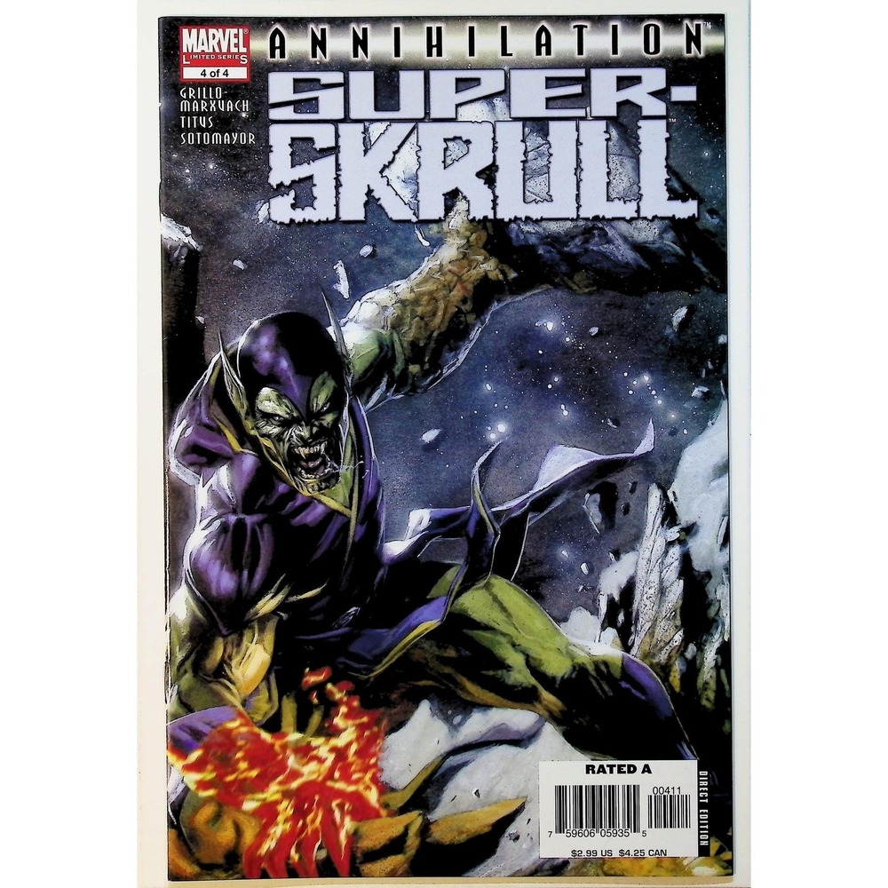 Annihilation Super-Skrull Marvel Comics Limited Series‎ Set Issues 1-4 Sci-Fi - Picture 5 of 5